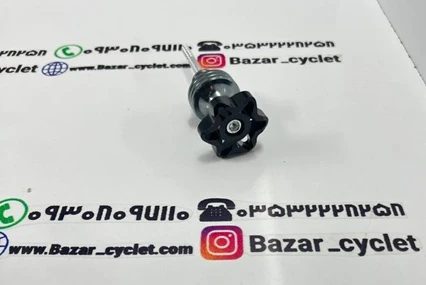 گژ روغن موتور سیکلت فلکه ای مشکی