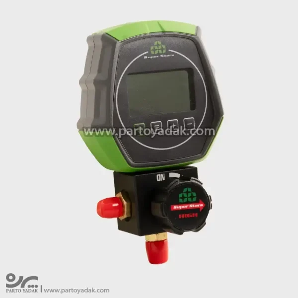 گیج تک سوپراستار دیجیتال قرمز ST-B168DH