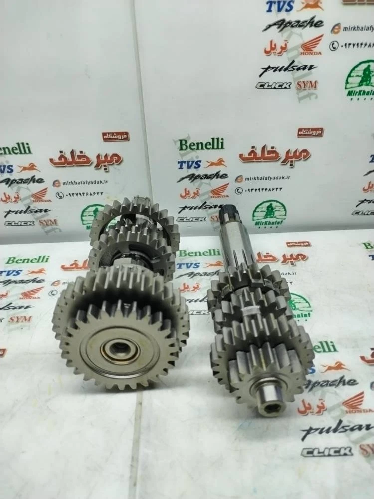 گیربکس کامل موتور اپاچی 150 160 180 200 شرکتی