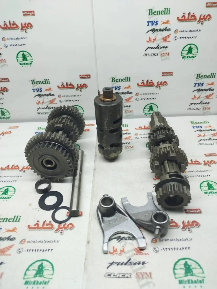 گیربکس کامل موتور هوندا و تریل 4 دنده