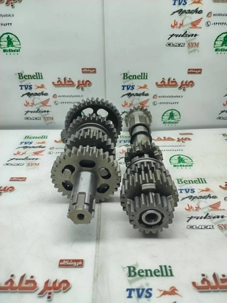 گیربکس کامل موتور هوندا و تریل 5 دنده درجه 1