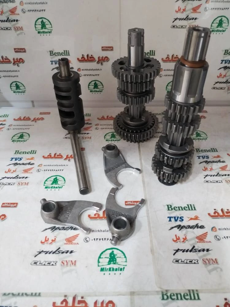 گیربکس کامل موتور هوندا و تریل 5 دنده (کامل)
