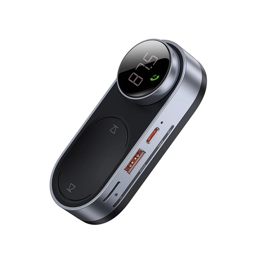 گیرنده صوتی بلوتوثی بیسوس Baseus Solar Car Wireless MP3 Player CDMP000001 CRTYN-01 شارژ خورشیدی