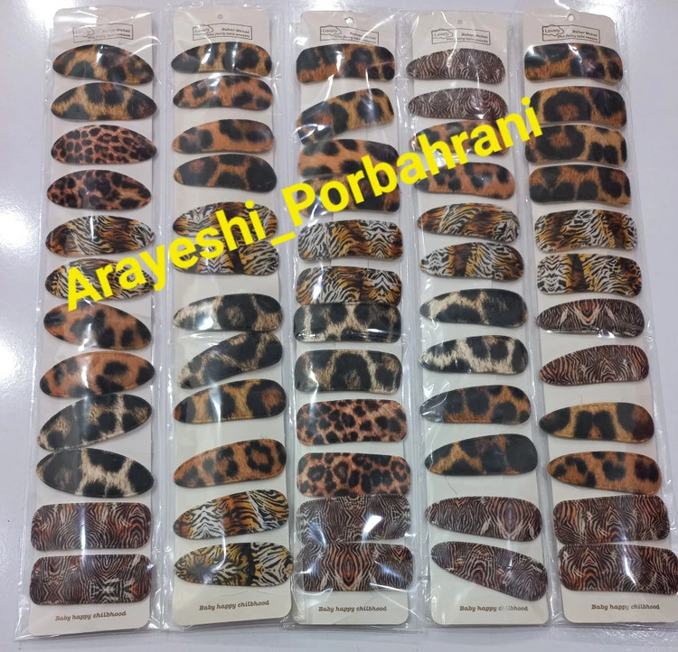 گیره تق تقی پلنگی عمده