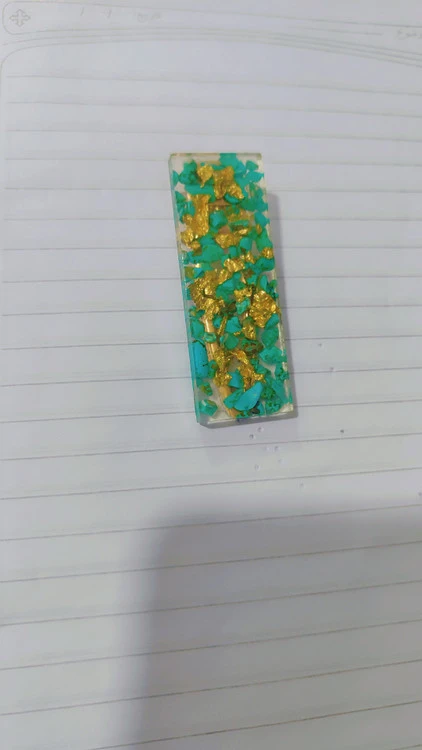 گیره سر رزینی فیروزه
