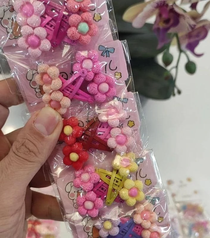گیره گل ۴ عددی ( ارسال به صورت رندوم )