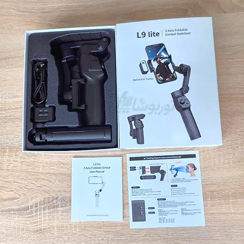 گیمبال دستی تاشو ۳ محوره L9 LiteL9 Lite 3-Axis Foldable Handheld Gimbal