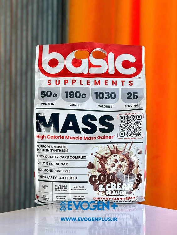 گینر ۷ کیلویی بیسیک (Basic Mass Gainer 7kg) – افزایش وزن و حجم حرفه‌ای