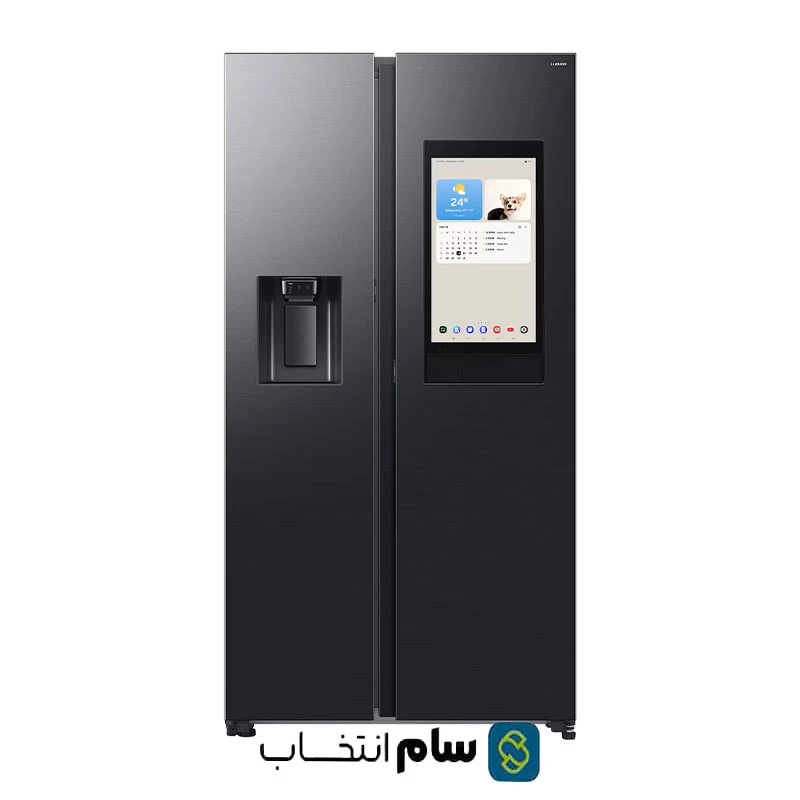 یخچال ساید بای ساید 22 فوت سامسونگ مدل RS90F66B1FAE