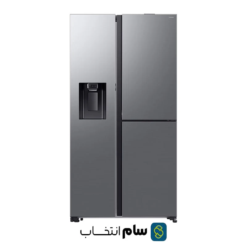 یخچال ساید بای ساید 23 فوت سامسونگ مدل RS80F64GDTKW