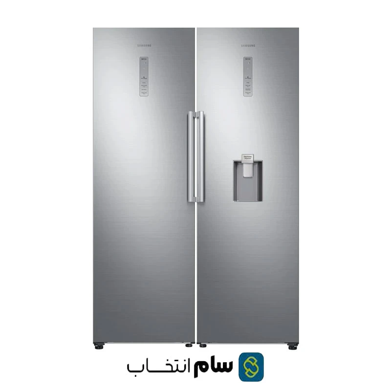 یخچال فریزر دوقلو سامسونگ مدل RR39M73107F/SG-RZ32M71207F/SG