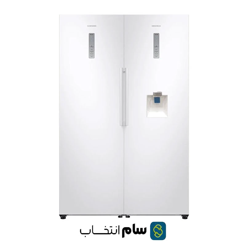 یخچال فریزر دوقلو سامسونگ مدل RR39M7310WW/SG-RZ32M7120WW/SG
