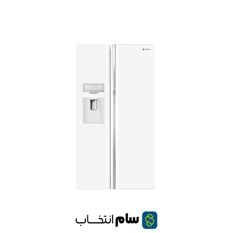 یخچال فریزر ساید بای ساید اسنوا مدل S8-3320GW