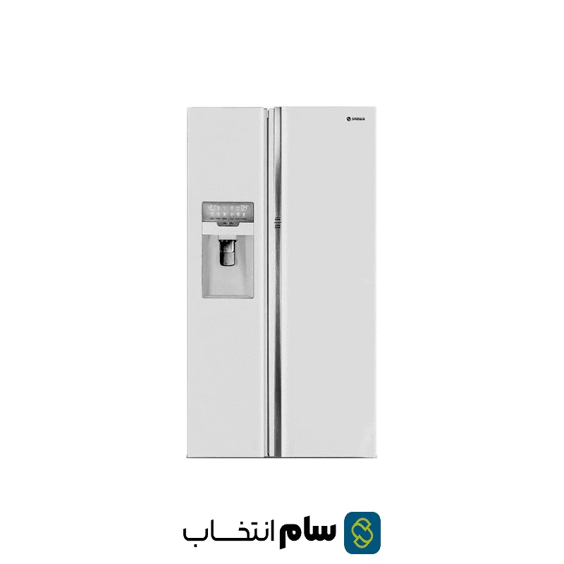 یخچال فریزر ساید بای ساید اسنوا مدل S8-3350GW