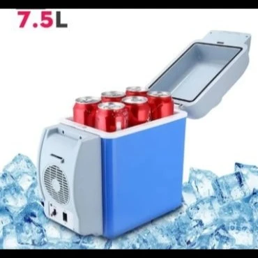 یخچال مسافرتی فندکی 7.5 لیتری/سردکن + گرم کن/مخصوص سفر و خودرو