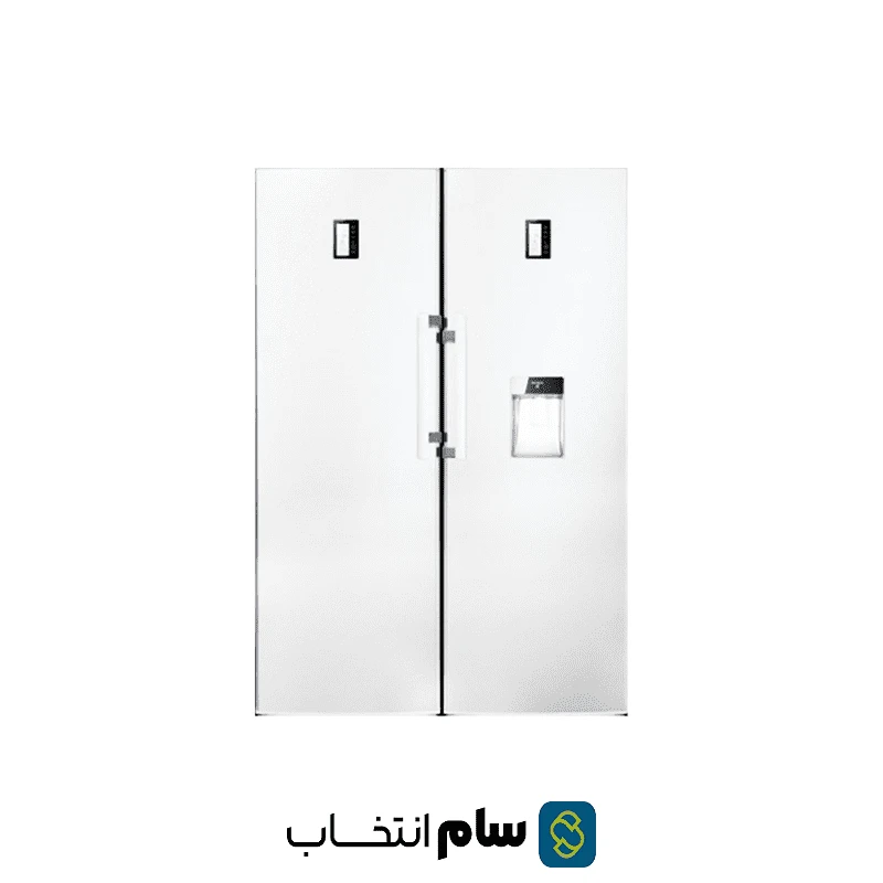 یخچال و فریزر دو قلو اسنوا مدل S6-0190SW