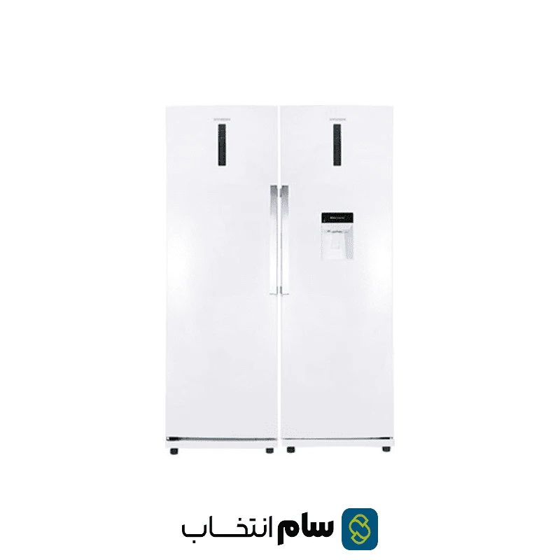 یخچال و فریزر دوقلوی هیوندای مدل HREF-8061
