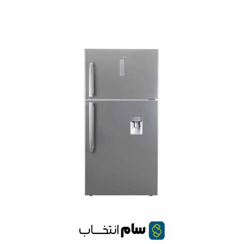 یخچال و فریزر کمبی فریزر بالا پاکشوما مدل RTP-670 S