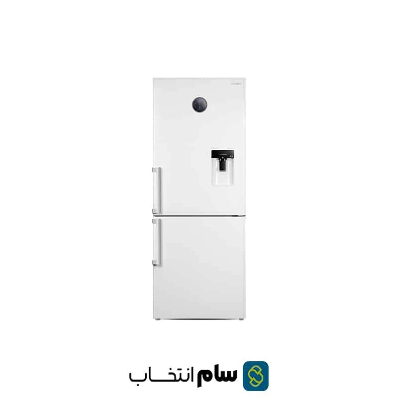 یخچال و فریزر کمبی فریزر پایین پاکشوما مدل RCP-495OW