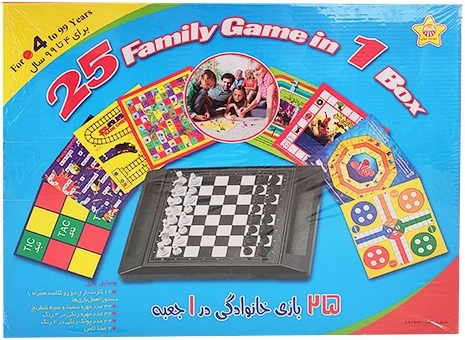 ۲۵ بازی خانوادگی در یک جعبه